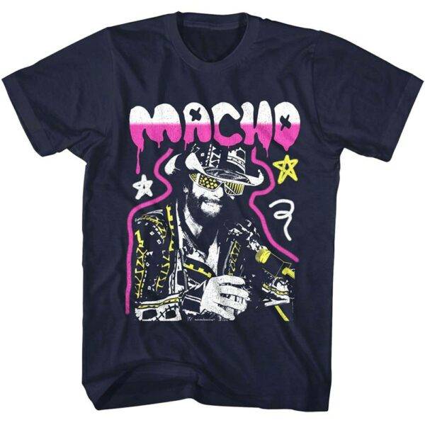 Macho Man Graffiti Men’s T Shirt