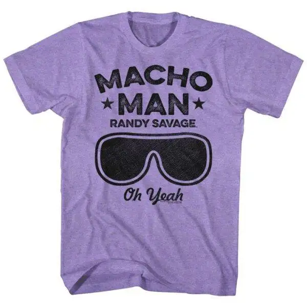 Macho Man Sunglasses Oh Yeah Men’s T Shirt