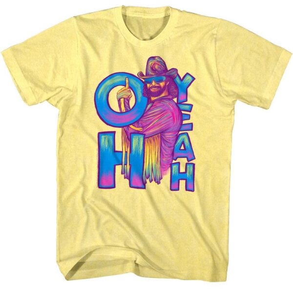 Macho Man Neon Oh Yeah Men’s T Shirt