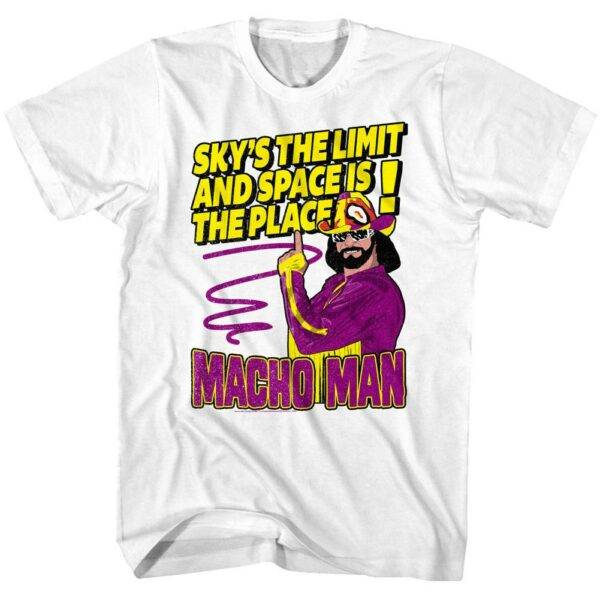 Macho Man Sky’s the Limit Men’s T Shirt
