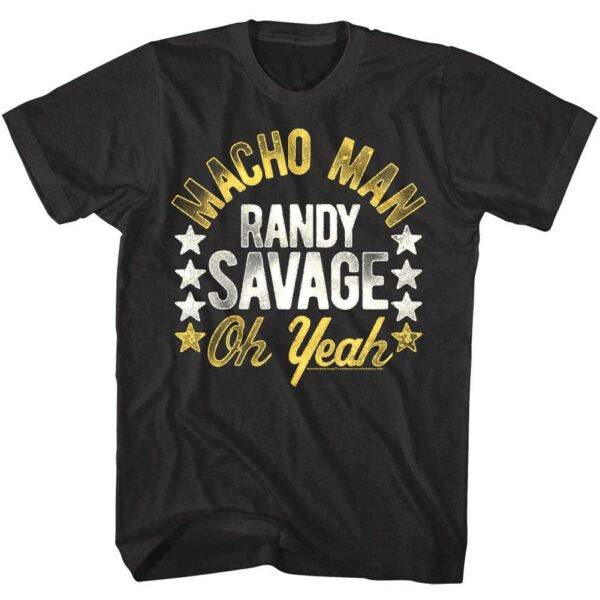 Macho Man Savage Stars Men’s T Shirt