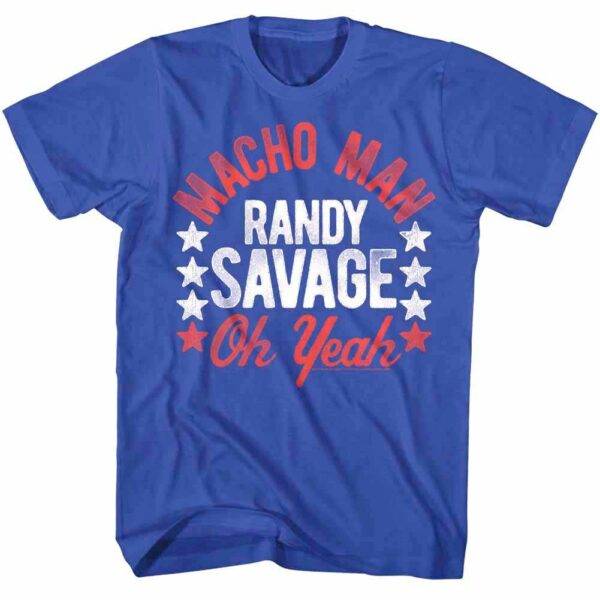 Macho Man Randy Savage Stars Men’s T Shirt