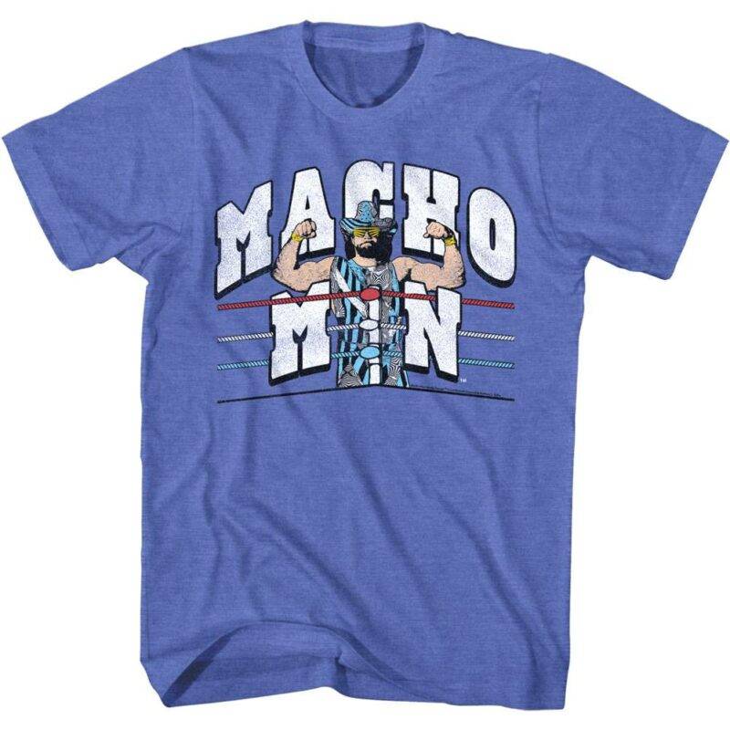 Macho Man Turnbuckle Pose Men's T Shirt