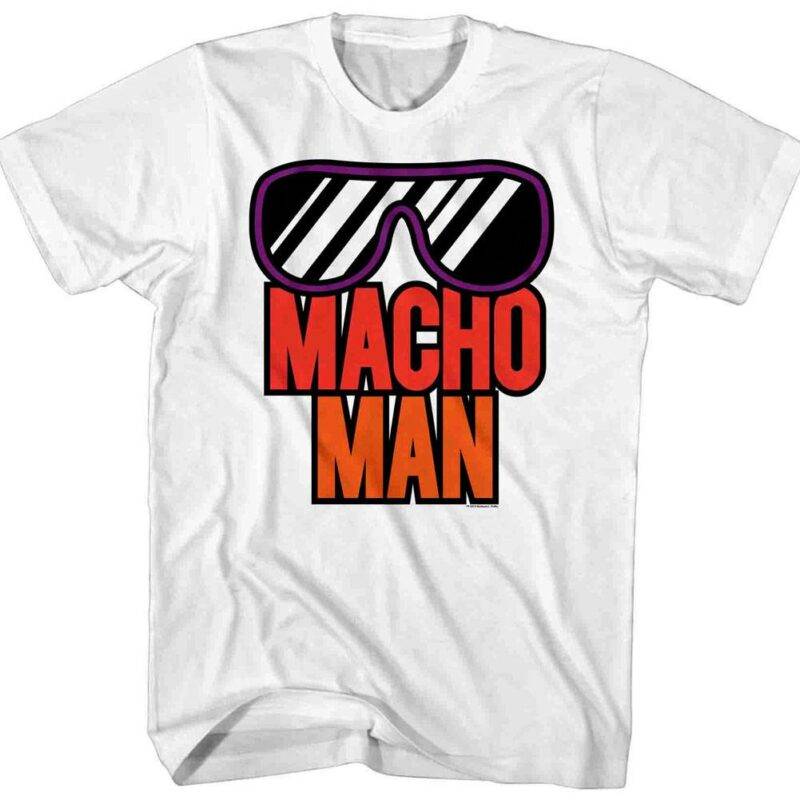 Macho Man Big Sunglasses Men’s T Shirt