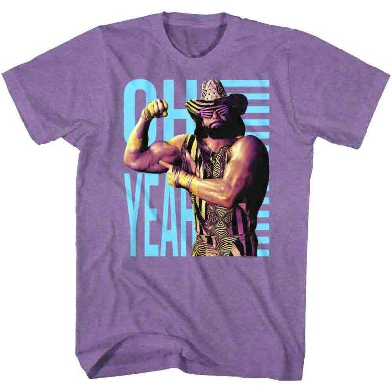 Macho Man Oh Yeah Gunshow Men’s T Shirt