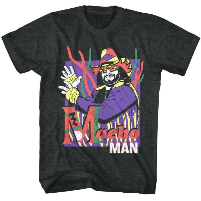 Macho Man 80’s Color Explosion Men’s T Shirt