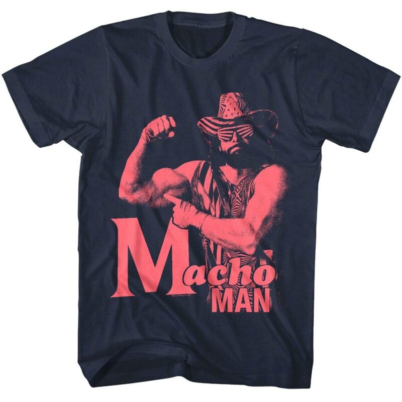 Macho Man Seeing Red Men’s T Shirt