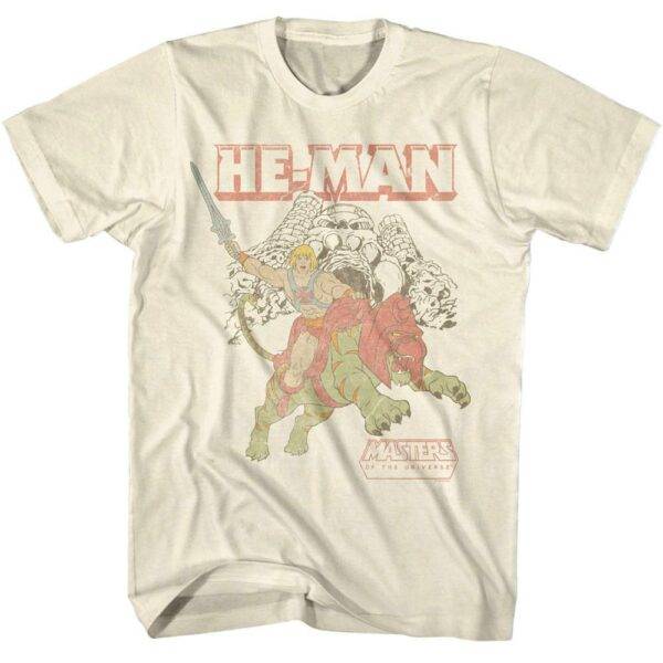 He-Man Charging from Grayskull Men’s T Shirt