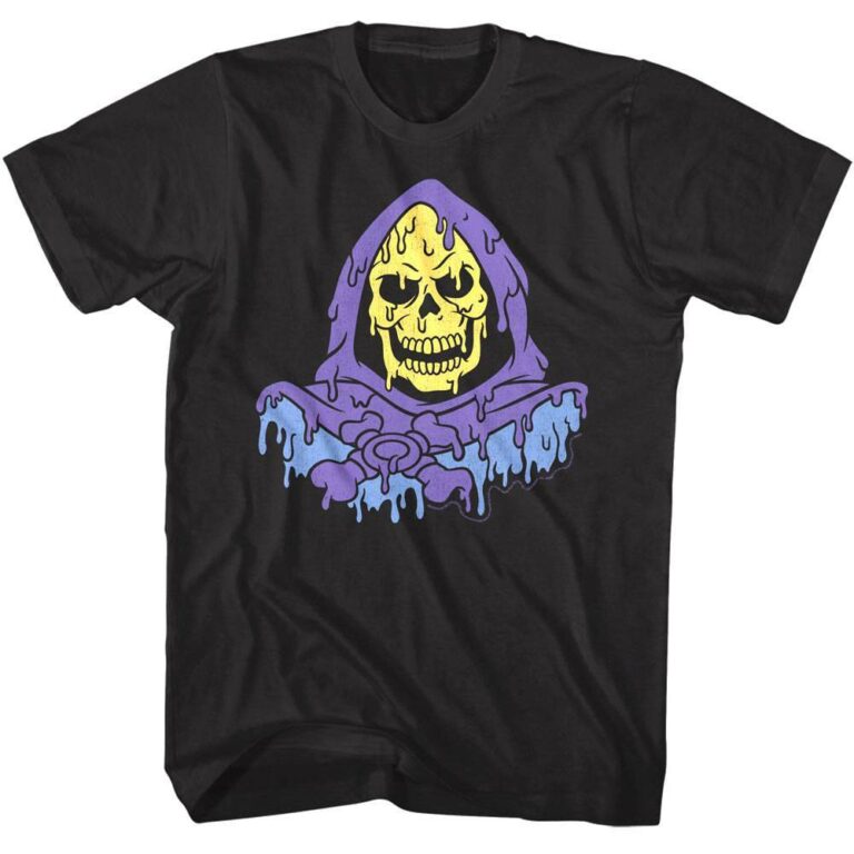 Melting Skeletor Men’s T Shirt