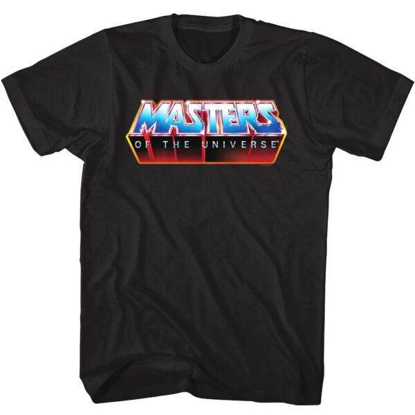 Masters of the Universe Chrome Logo Men’s T Shirt