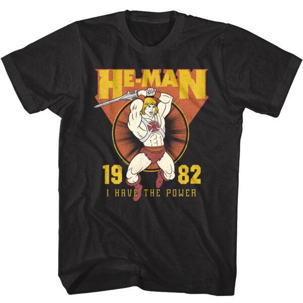 He-Man I Have the Power 1982 Men’s T Shirt