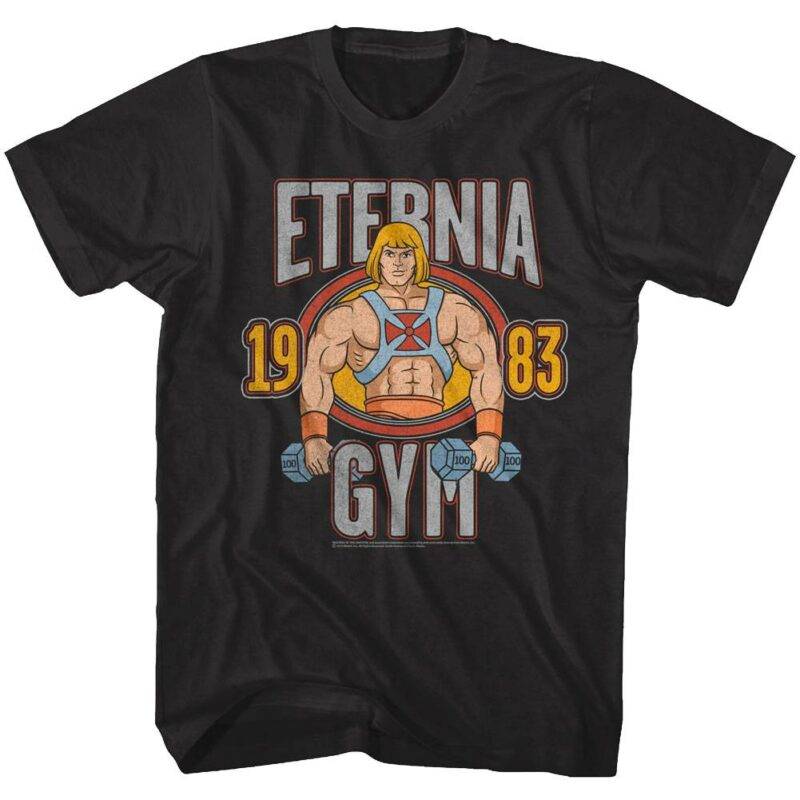 He-Man Eternia Gym 1983 Men’s T Shirt