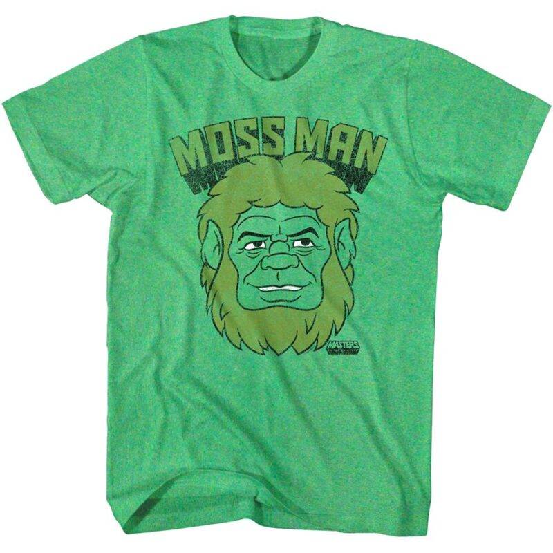 Masters of the Universe Moss Man Face Men’s T Shirt