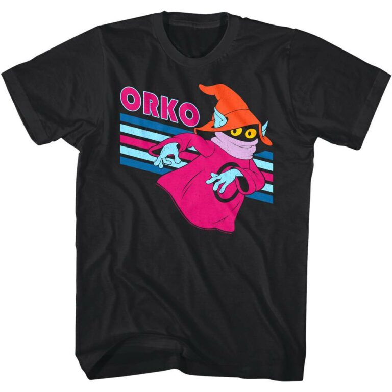 Masters of the Universe Orko Retro Stripes Men’s T Shirt