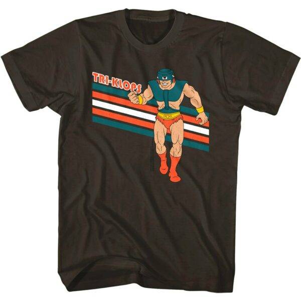 Masters of the Universe Tri-Klops Retro Stripes Men’s T Shirt