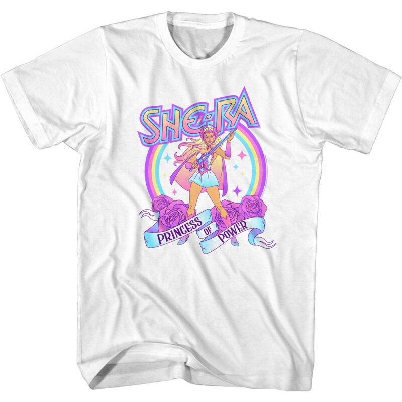 She-Ra Rainbow Roses Men’s T Shirt