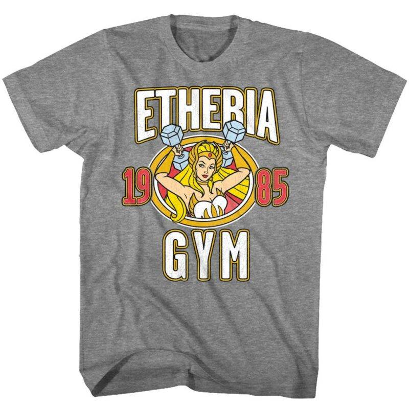 She-Ra Etheria Gym 1985 Men’s T Shirt