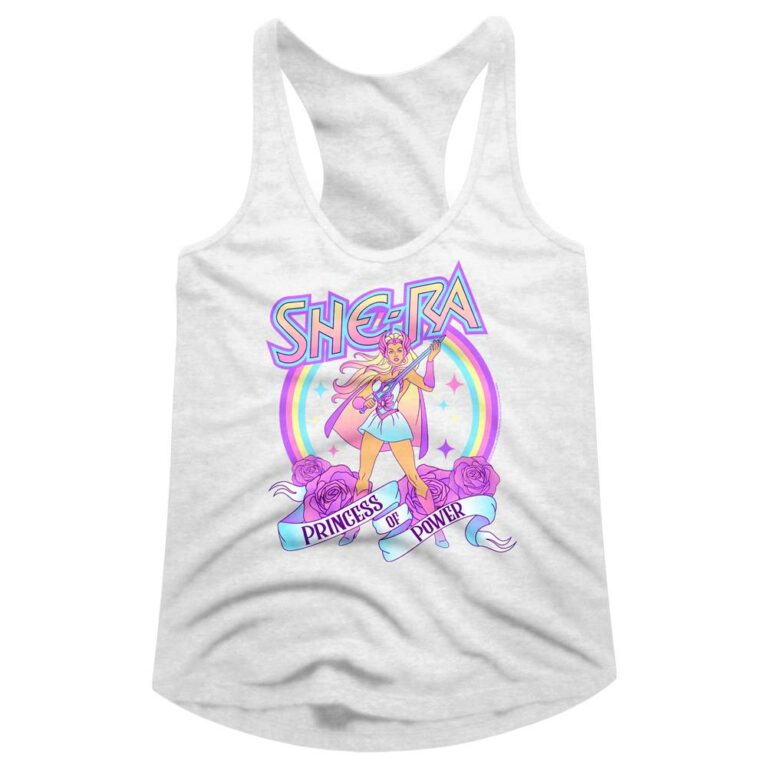 She-Ra Rainbow Roses Women’s Tank Top