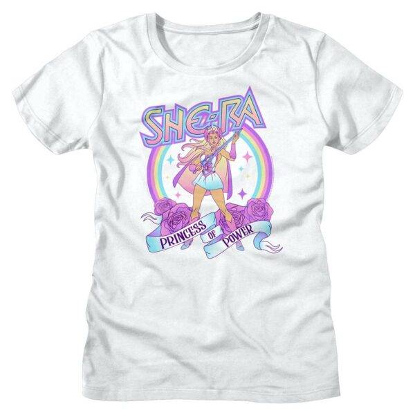 She-Ra Rainbow Roses Women’s T Shirt