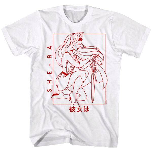 She-Ra Japanese Kanji-Ra Men’s T Shirt