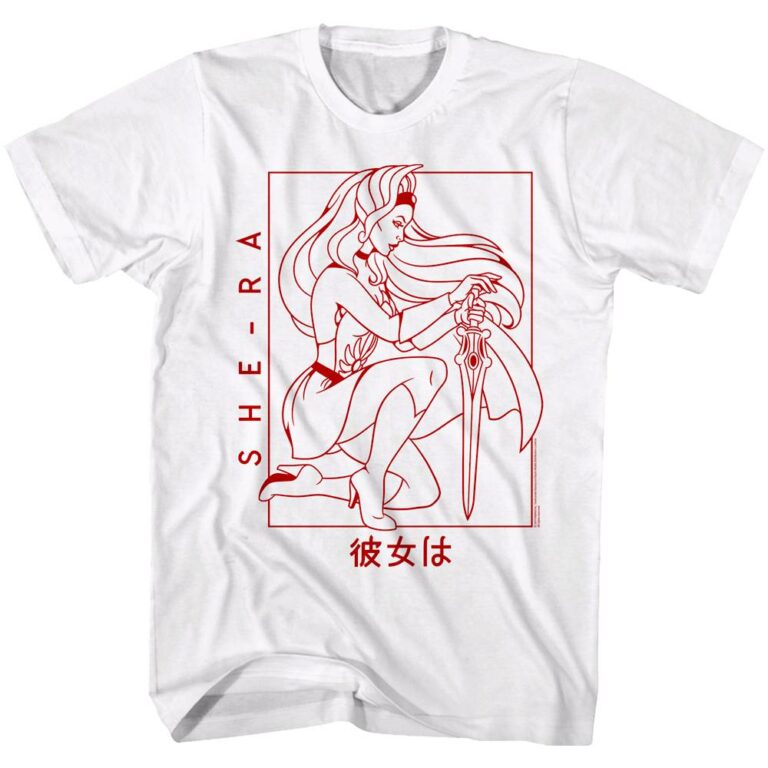 She-Ra Japanese Kanji-Ra Men’s T Shirt