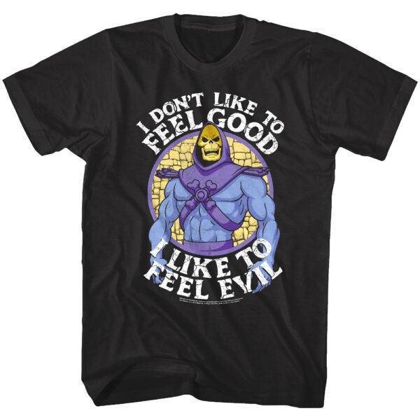 Skeletor I Like to Feel Evil Men’s T Shirt