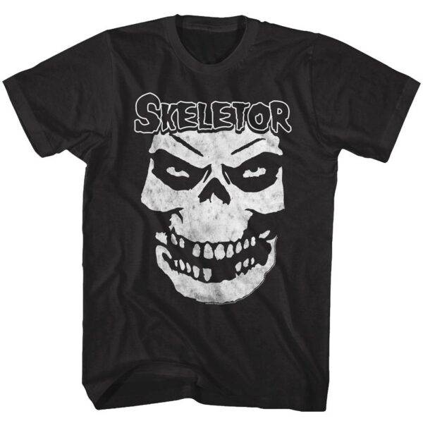 Skeletor Misfits Skull Men’s T Shirt