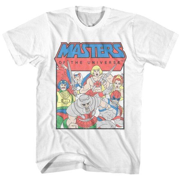 Masters Of The Universe Heroic Warriors Men’s T Shirt