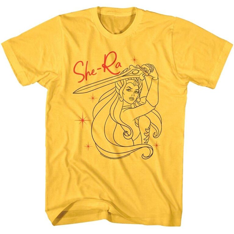 She-Ra Sword Swinging Men’s T Shirt