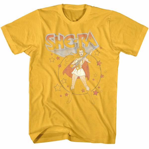 She-Ra Vintage Star Burst Men’s T Shirt