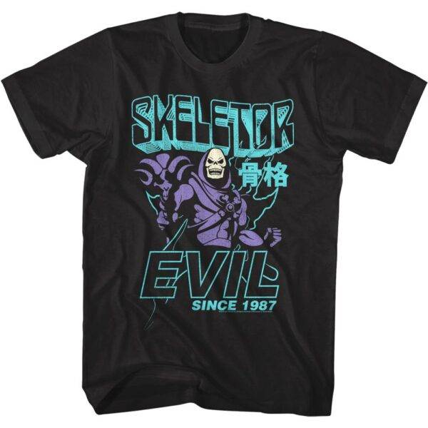 Skeletor Evil Since 1987 Men’s T Shirt