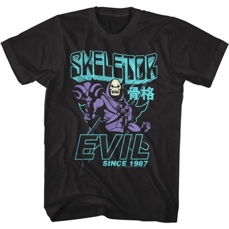 Skeletor Evil Since 1987 Men’s T Shirt