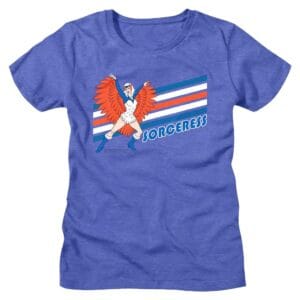 Masters of the Universe Sorceress Retro Stripes Women’s T Shirt