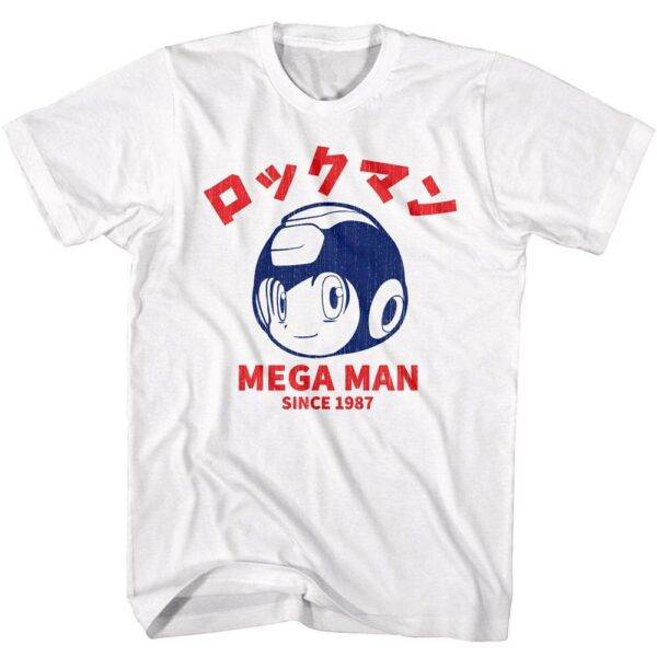 Megaman Japanese Hero 1987 T-Shirt