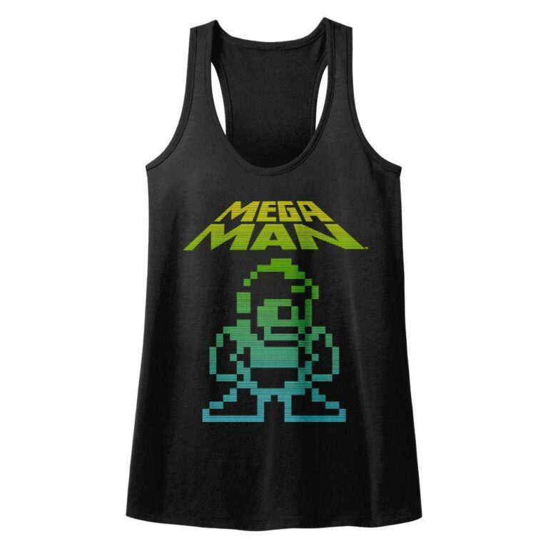 Megaman Pixel Player Tank Top