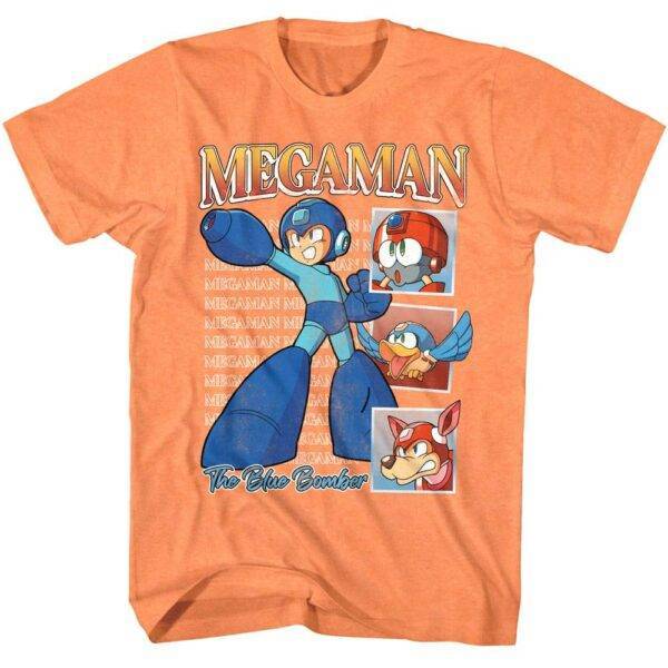 Megaman Blue Bomber Squad T-Shirt