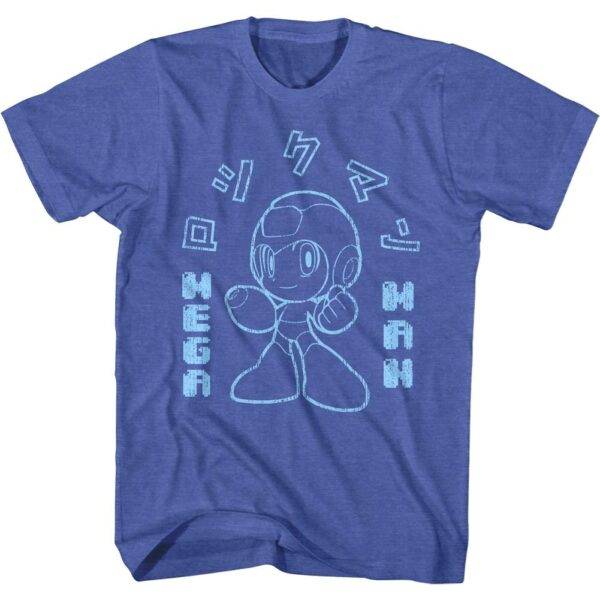 MegaMan Japanese Chibi T-Shirt