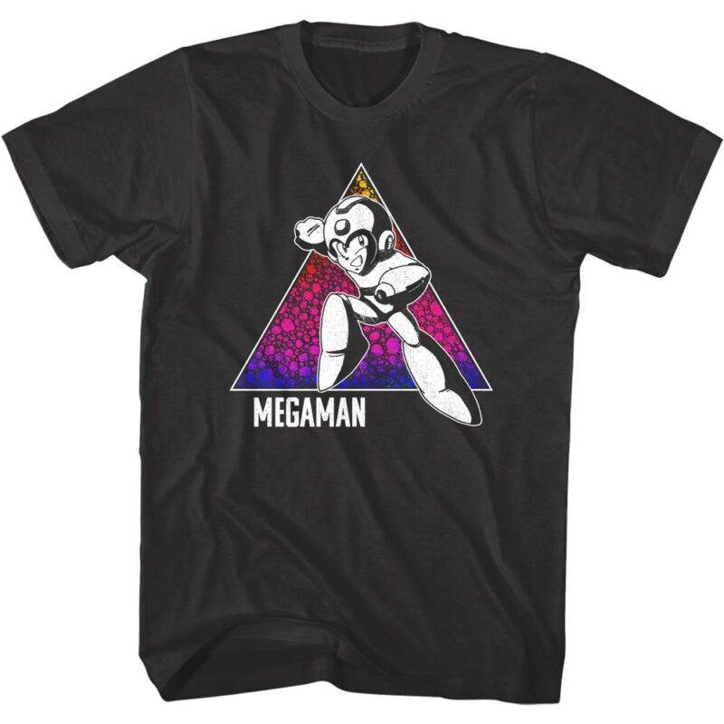 MegaMan Color Triangle T-Shirt