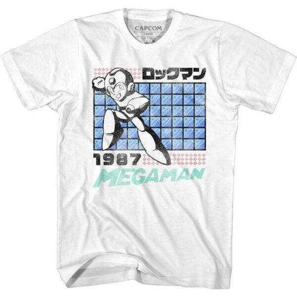 Megaman Japan 1987 T-Shirt