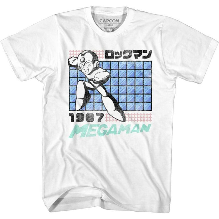 Megaman Japan 1987 T-Shirt