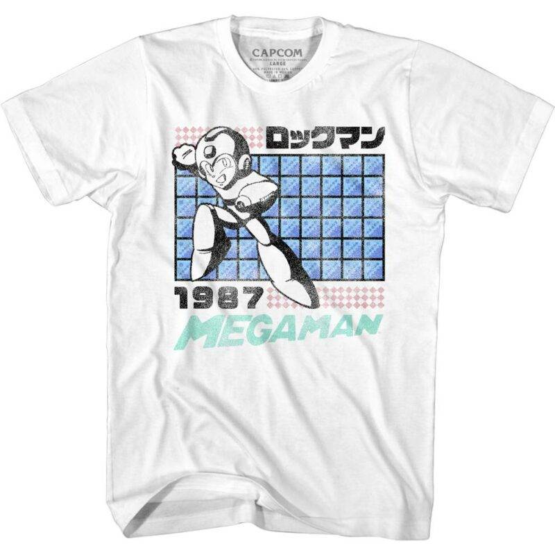 Megaman Japan 1987 T-Shirt