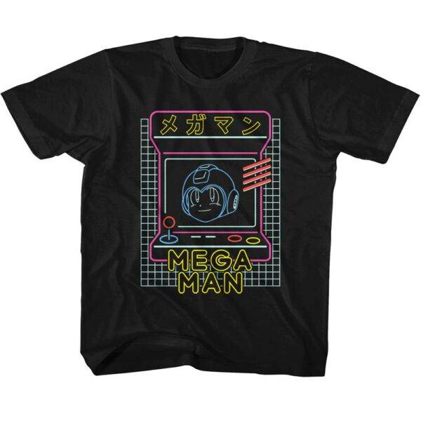 Megaman Neon Arcade T-Shirt