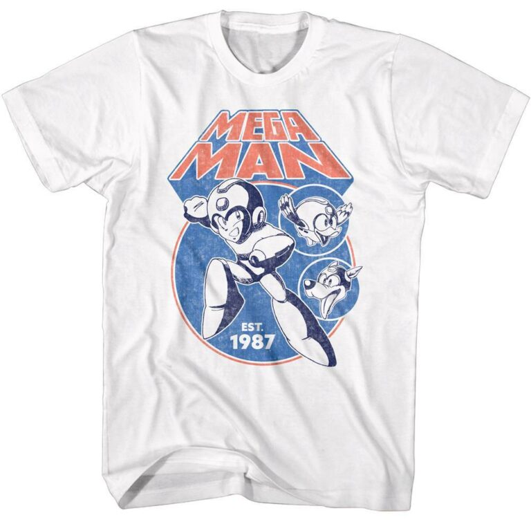 Megaman Vintage 1987 T-Shirt