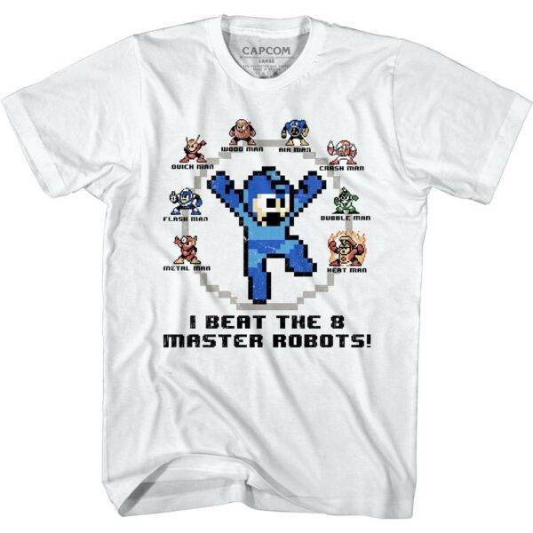 MegaMan I Beat the Master Robots Men’s T Shirt