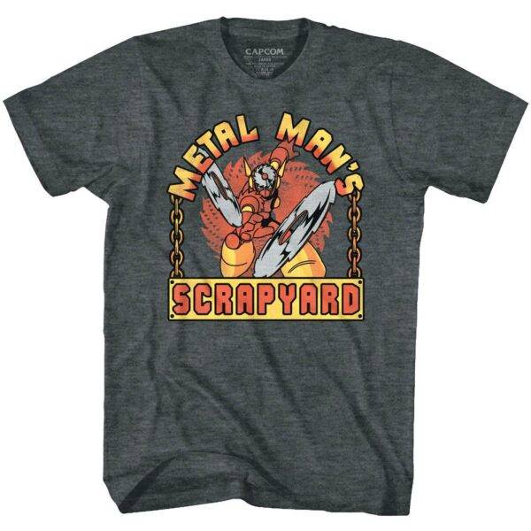 Megaman Metal Man's Scrapyard T-Shirt