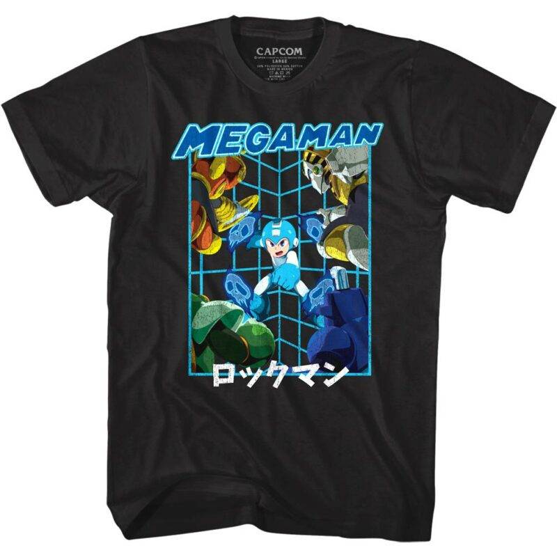 MegaMan Skull Barrier T-Shirt