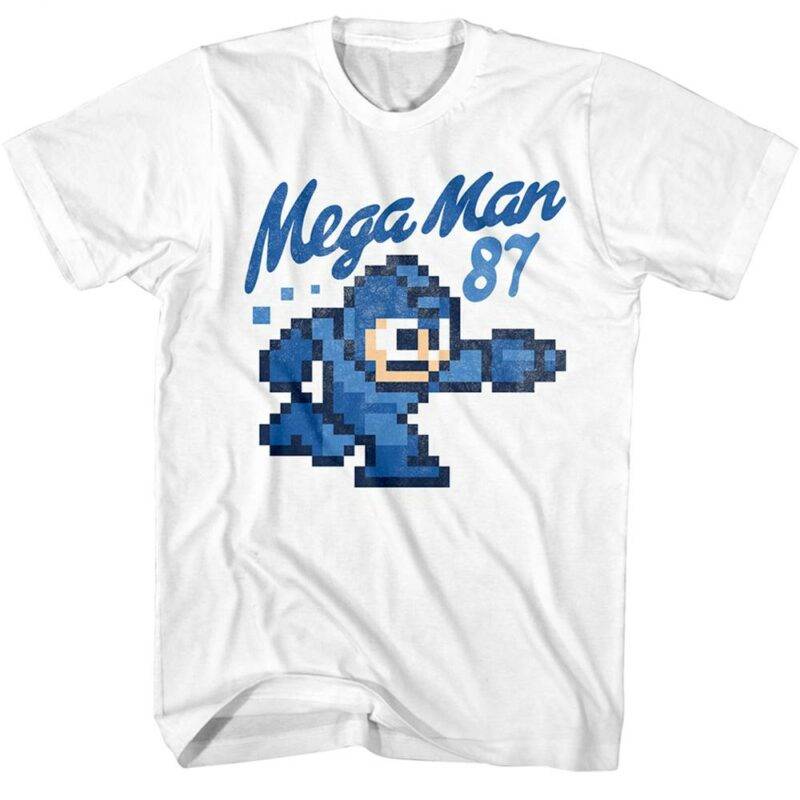 Megaman 8Bit Pixel 87 T-Shirt