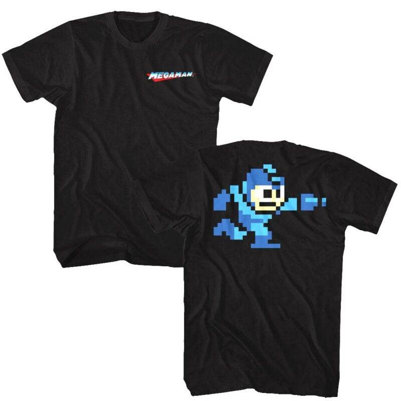 Megaman 8Bit Gunner Men's T-Shirt