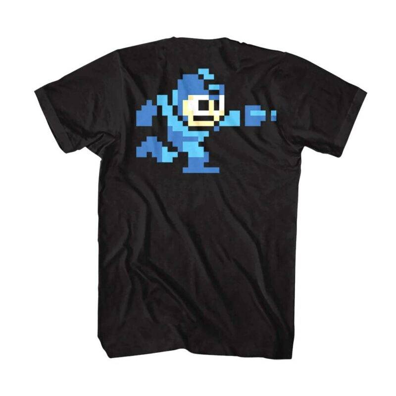 Megaman 8Bit Gunner Men's T-Shirt