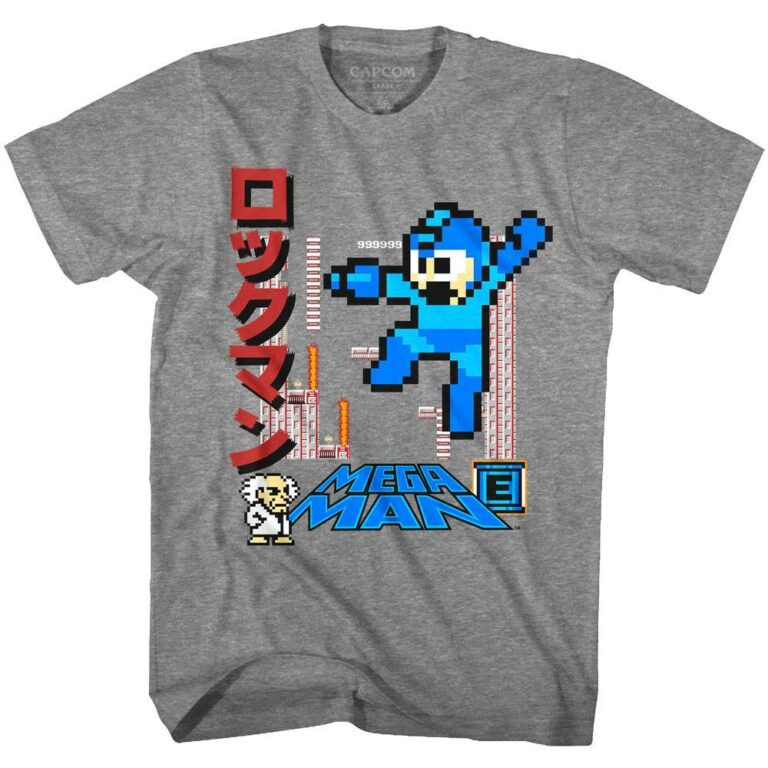 Megaman Rokkuman Game Over T-Shirt